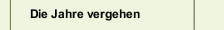 Die Jahre vergehen
